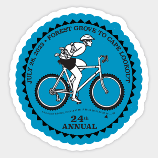 Cycling Psychos 2023 Sticker